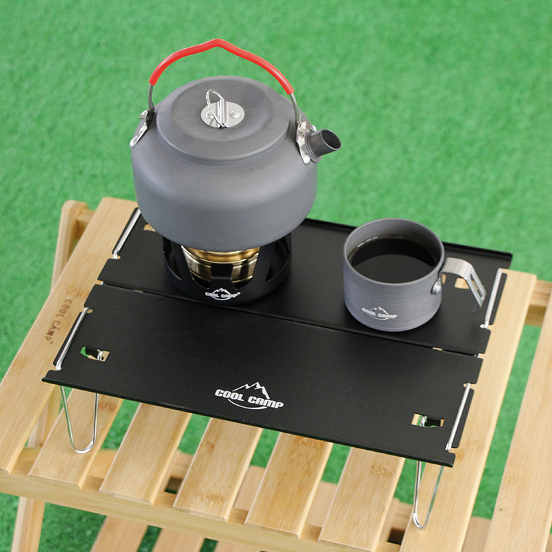 超轻迷你铝合金野餐桌登山徒步便携拼接桌咖啡桌茶几小桌子折叠桌