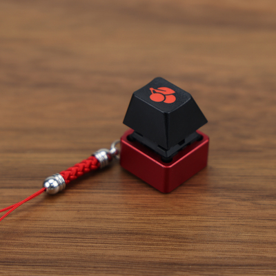 CHERRY樱桃青轴金属底座钥匙扣试轴器挂件解压送礼机械键盘开关