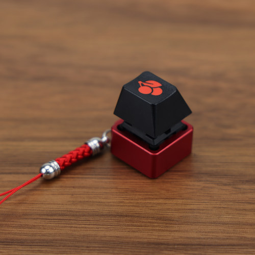 CHERRY樱桃青轴金属底座钥匙扣试轴器挂件解压送礼机械键盘开关
