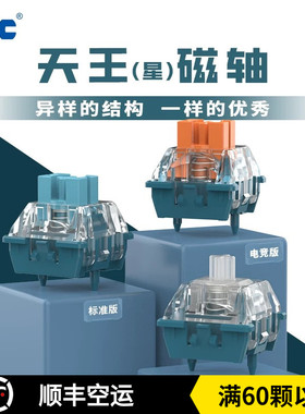 TTC天王磁轴 长弹簧Q弹跟手高稳定可靠磁轴中置磁铁Magnetic键盘