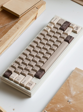 JKDK studio木匠Carpenter PBT热升华 原厂高度68 980 75 87 键帽