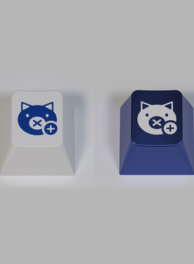 Zero-G 第三空间个性金属蓝色键帽原厂客制化ESC 铝合金机械键盘