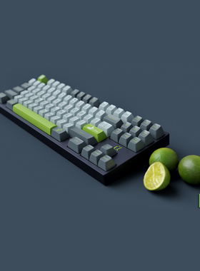 Maxkey sa 二色球帽 青柠 Lime 虚拟战争机械键盘键帽
