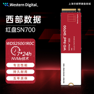 500G 250G NVME 西部数据红盘SN700网络NAS储存固态SSD硬盘M.2