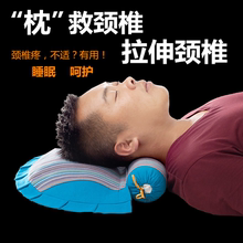 荞麦乔麦壳颈椎枕枕头睡觉护颈枕圆柱修复专用颈圆形糖果枕硬单人
