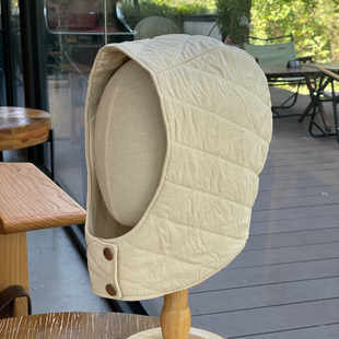 无帽檐头盔内胆夹棉大包头骑车雷锋帽子女冬季情侣护耳防风棉帽男