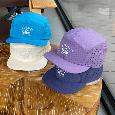 短帽檐速干鸭舌帽子女春夏薄