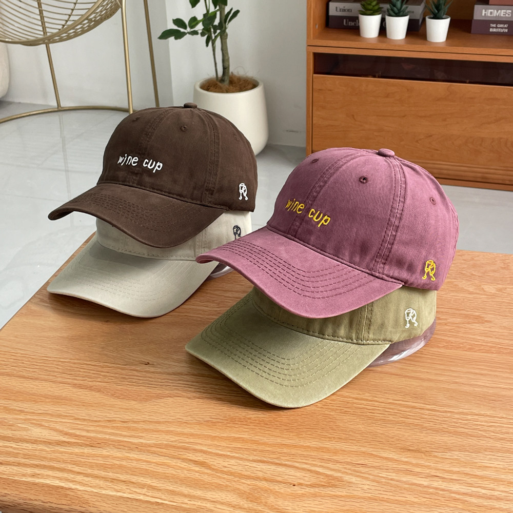 韩系显脸小遮阳宽檐棒球帽情侣潮