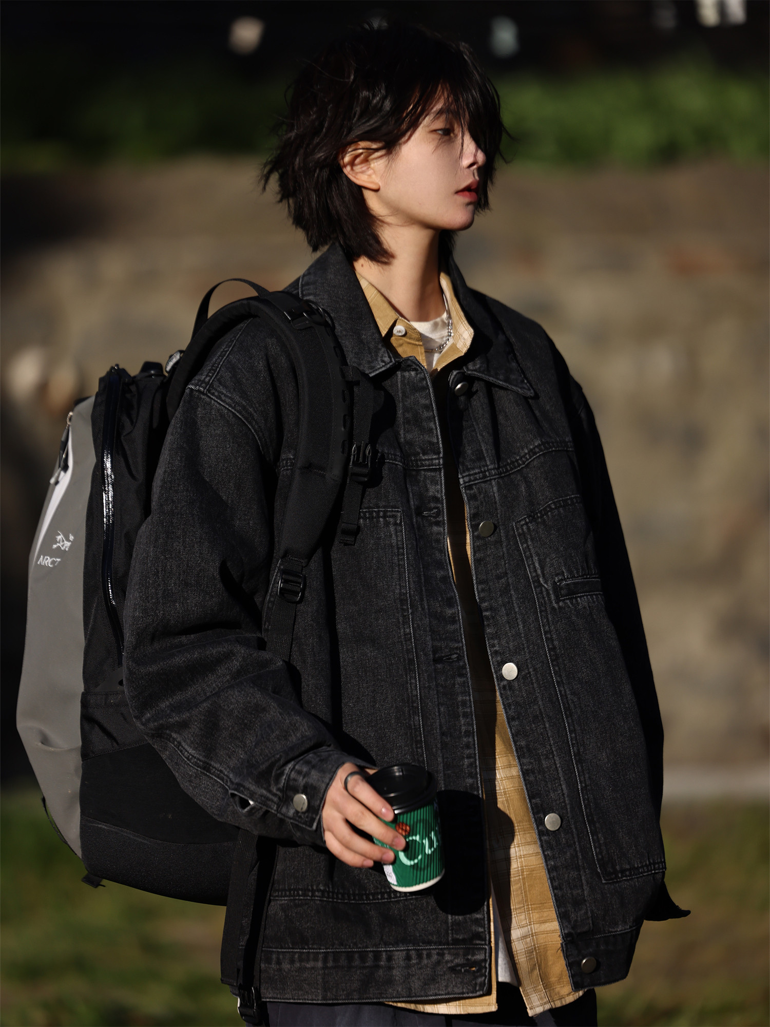 Nobodyknows复古牛仔外套