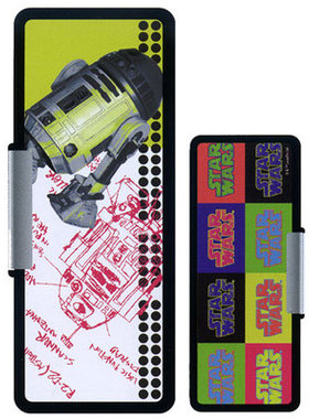 SUNSTAR 太阳星 Star Wars星球大战系列 小型双面磁铁文具盒 限量