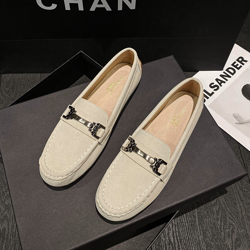 平底单鞋休闲舒适柔软大码女鞋