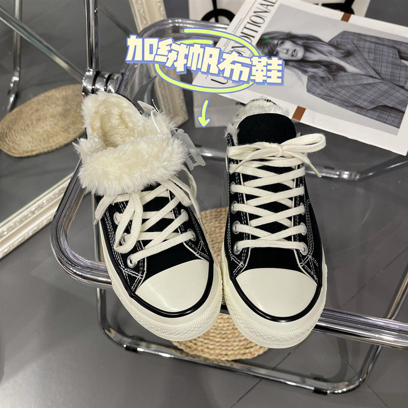 EVENSTAR新款韩版经典低帮帆布鞋