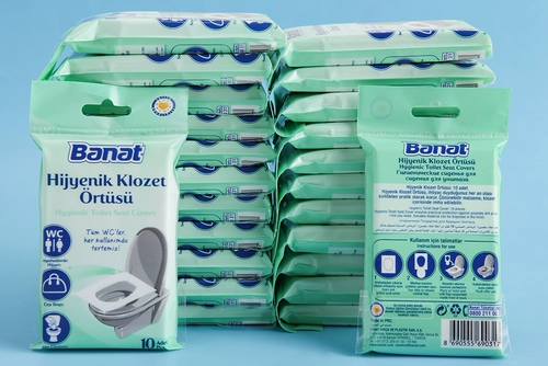 Одноразовый туалет, водонепроницаемая подушка для путешествий, 10 штук