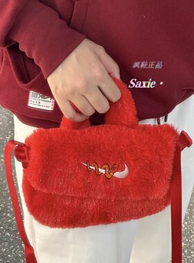 NIKE 2025CNY限定灵蛇迎新年迷你小拎包运动单肩斜挎包HV6119-657
