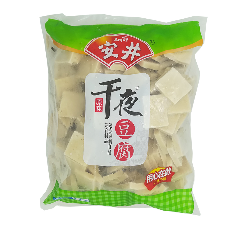 安井千夜豆腐千叶千页豆腐干锅火锅丸子关东煮麻辣烫冻豆腐2.5KG
