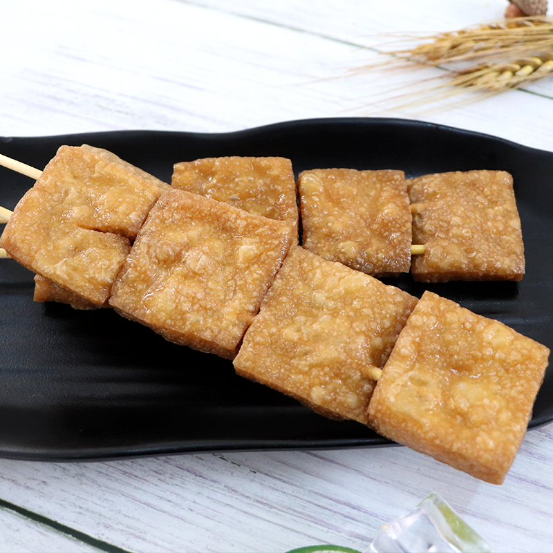 臭豆腐串 20串 960克一包豆腐干豆腐串烧烤油炸麻辣烫半成品