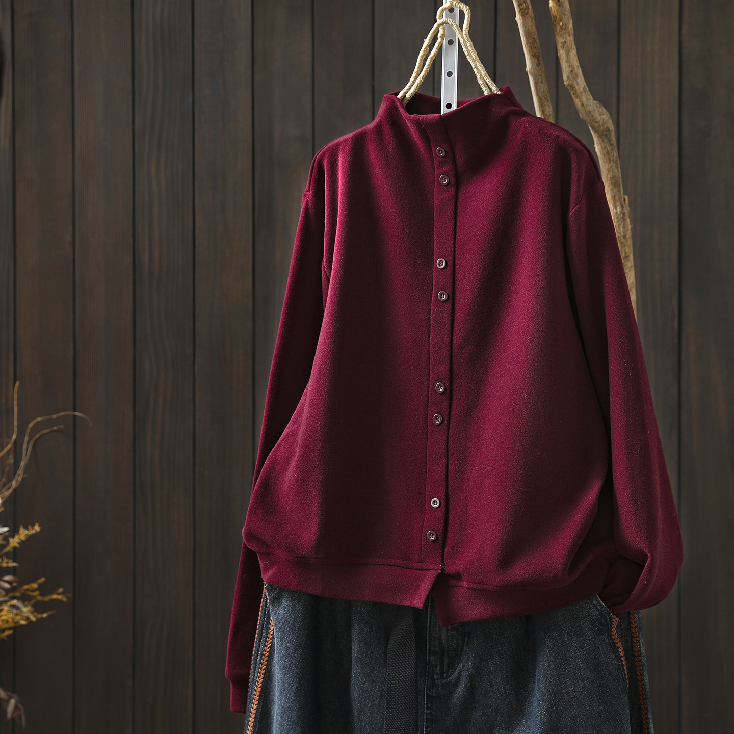 打底衫2025新款今年流行爆款女士秋冬内搭半高领德绒漂亮套头t恤