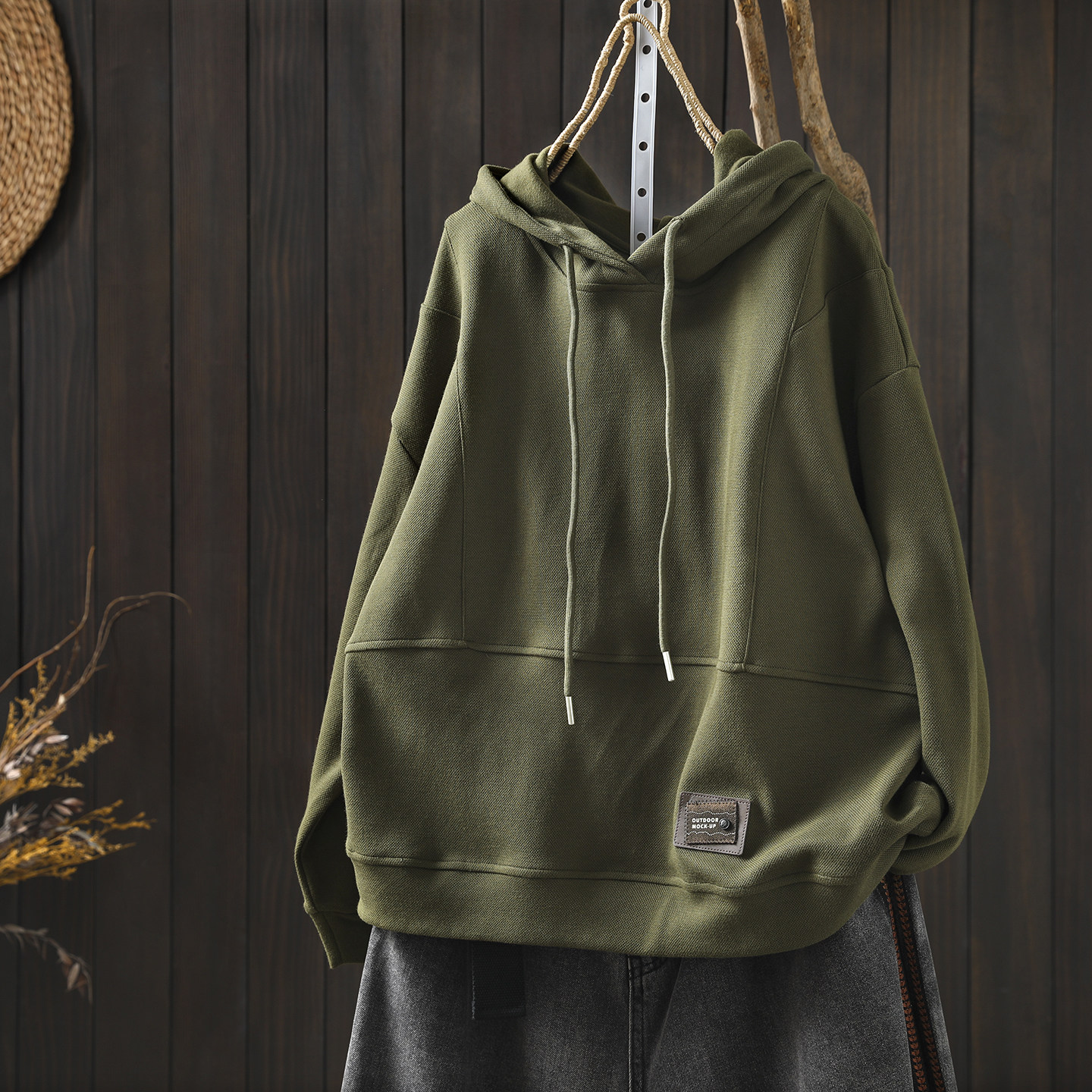 巨好看的卫衣女款连帽2026正流行春漂亮小个子韩版宽松设计感上衣