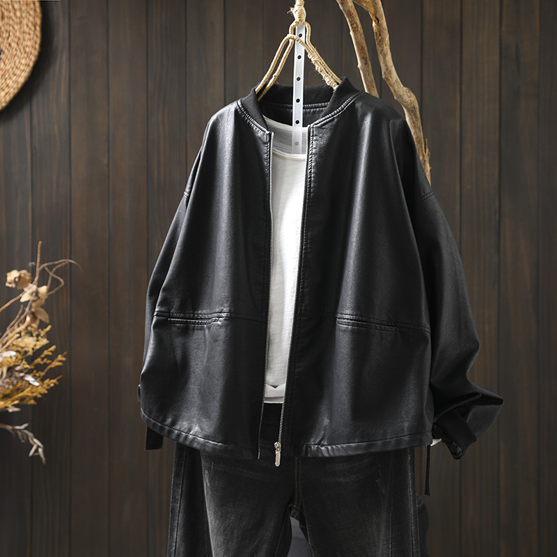 常规短外套pu皮秋季新款