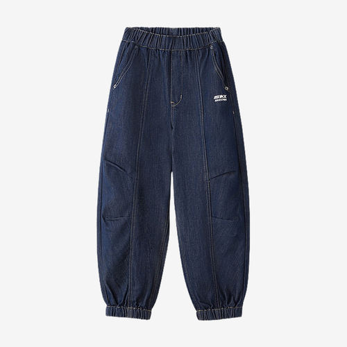 Skechers斯凯奇男孩男童匹克球系列休闲柔软舒适梭织长裤L326B009