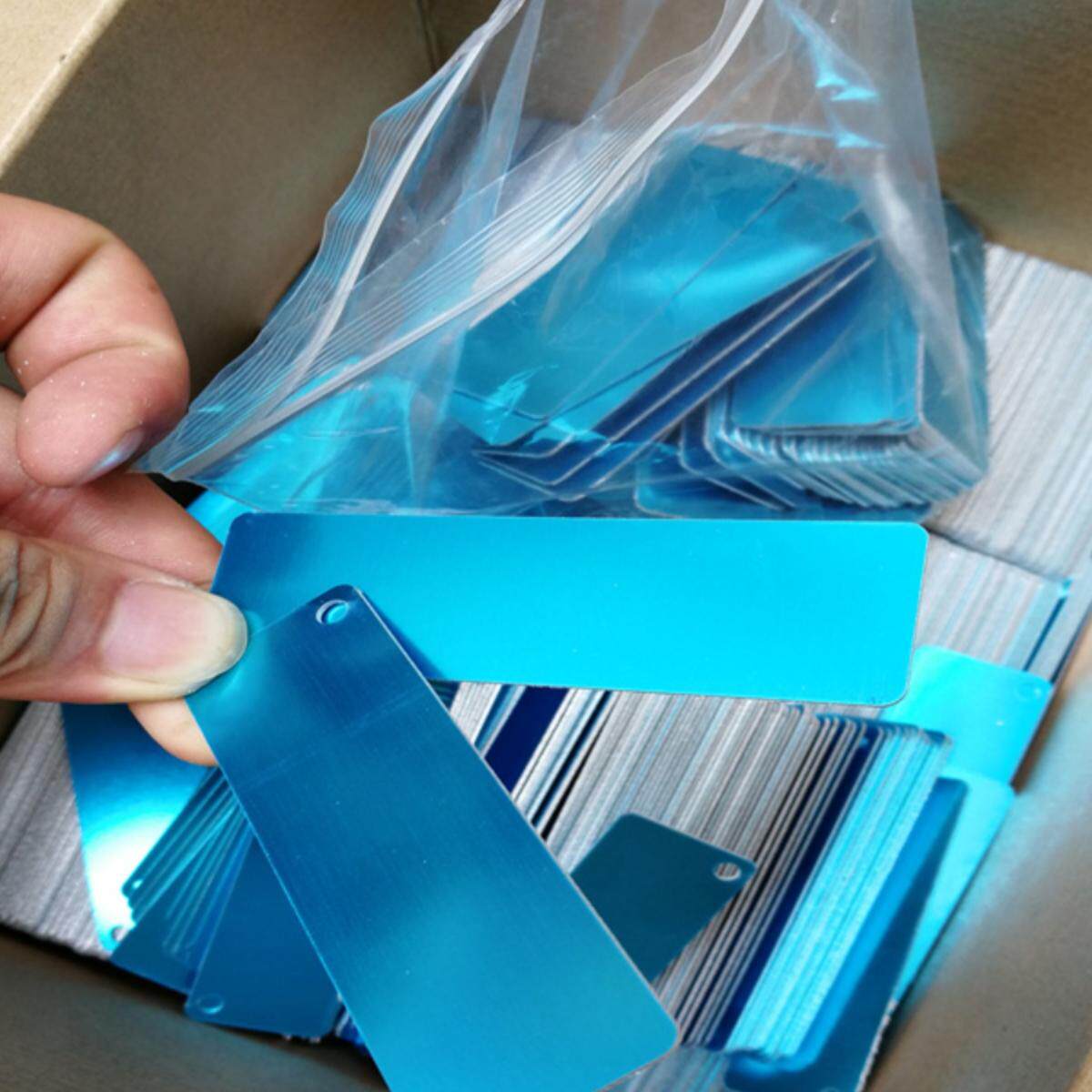 5052黑色阳极氧化铝板激光切割标牌铭牌CNC加工定制机械设备面板