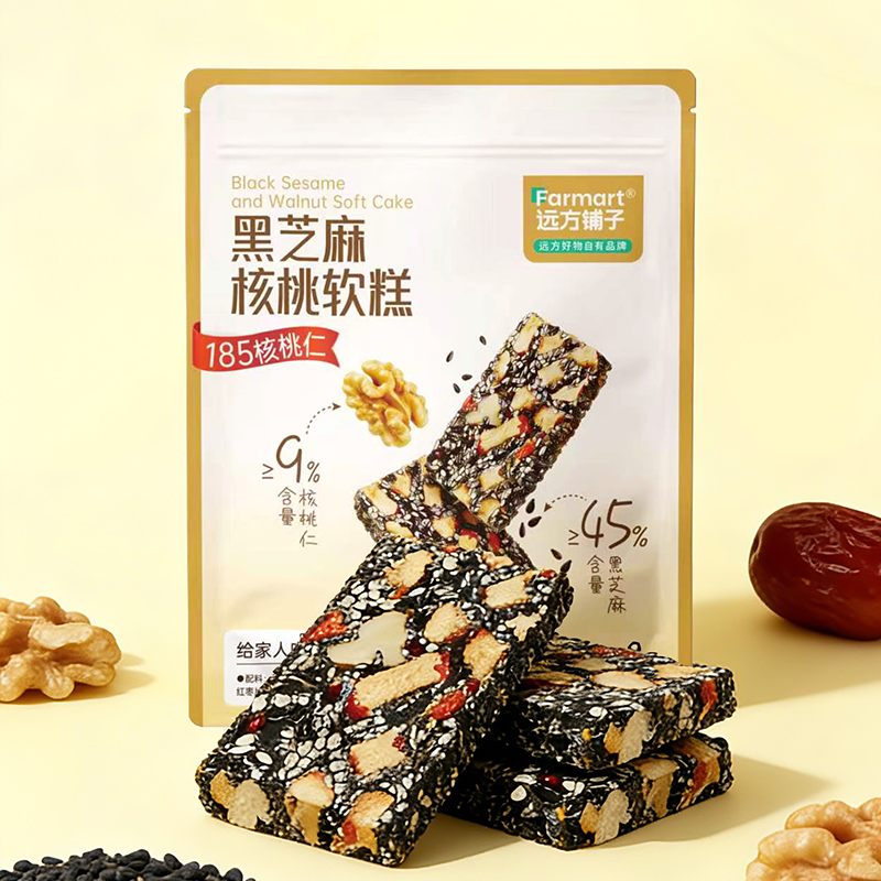 切糕王子158g黑芝麻核桃软糕
