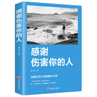 感谢伤害过你 人别跟自己过不去总有一次流泪让我们瞬间长大书籍成功励志畅销书 人 不抱怨一切都会好感谢折磨你