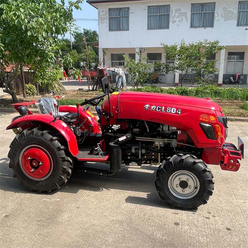 常力804大棚王四轮拖拉机 小型后驱动四轮拖拉机 低矮型四缸四驱