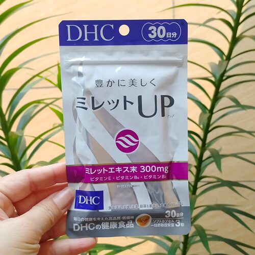 日本代购 DHC养发丸黑发生 防秃头脱发掉发30日90粒胶囊