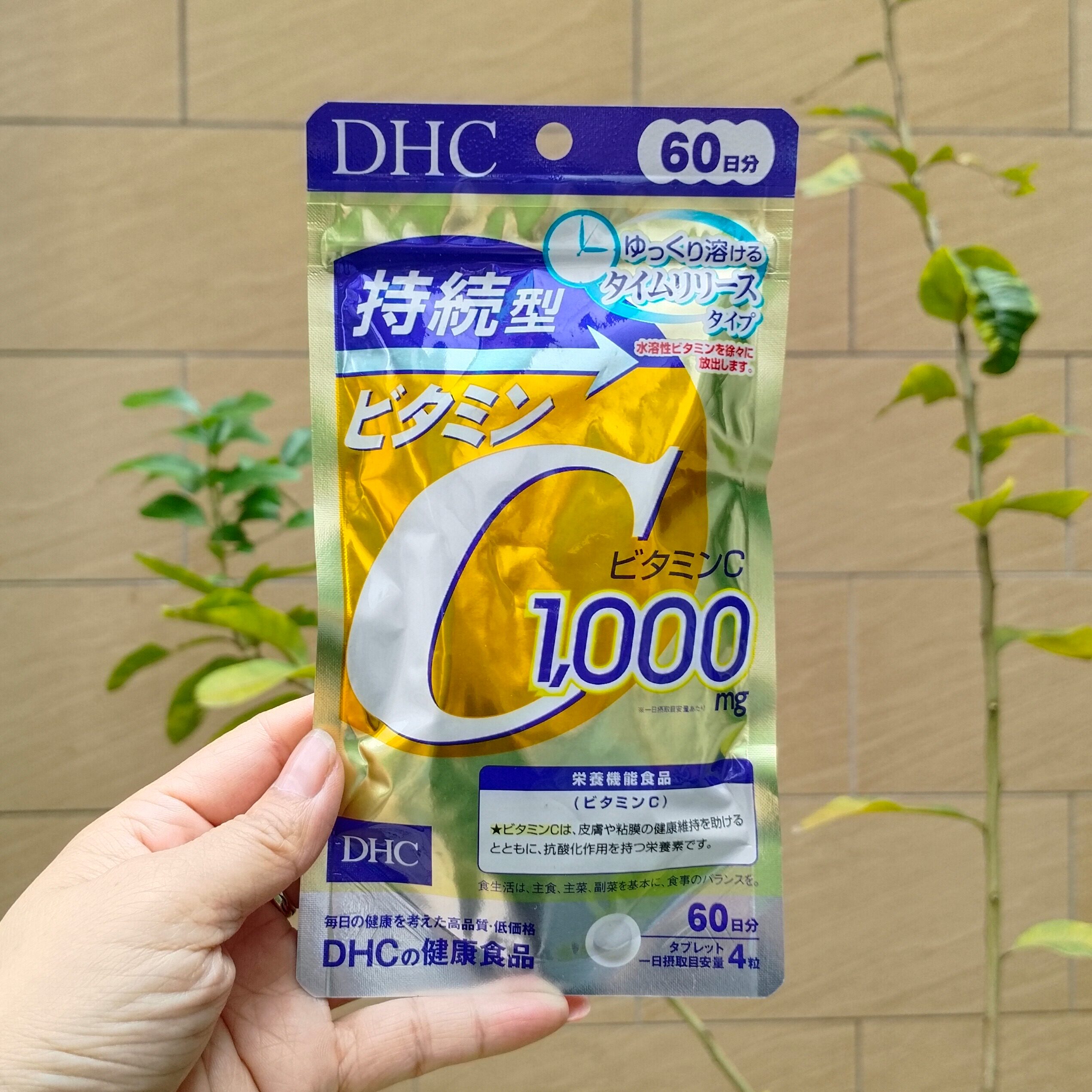 日本代购 DHC持续型维生素C亮白肌肤强免疫促胶原吸收 240粒 - 实物图