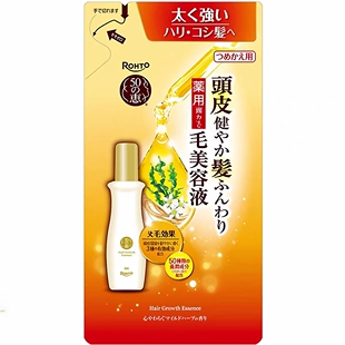 日本代购乐敦50惠养润yu发精华素/健头皮防脱固发喷雾替换装150ml