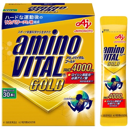 日本代购味之素安维途黄金级氨基酸BCAA支链氨基酸男女健身补剂