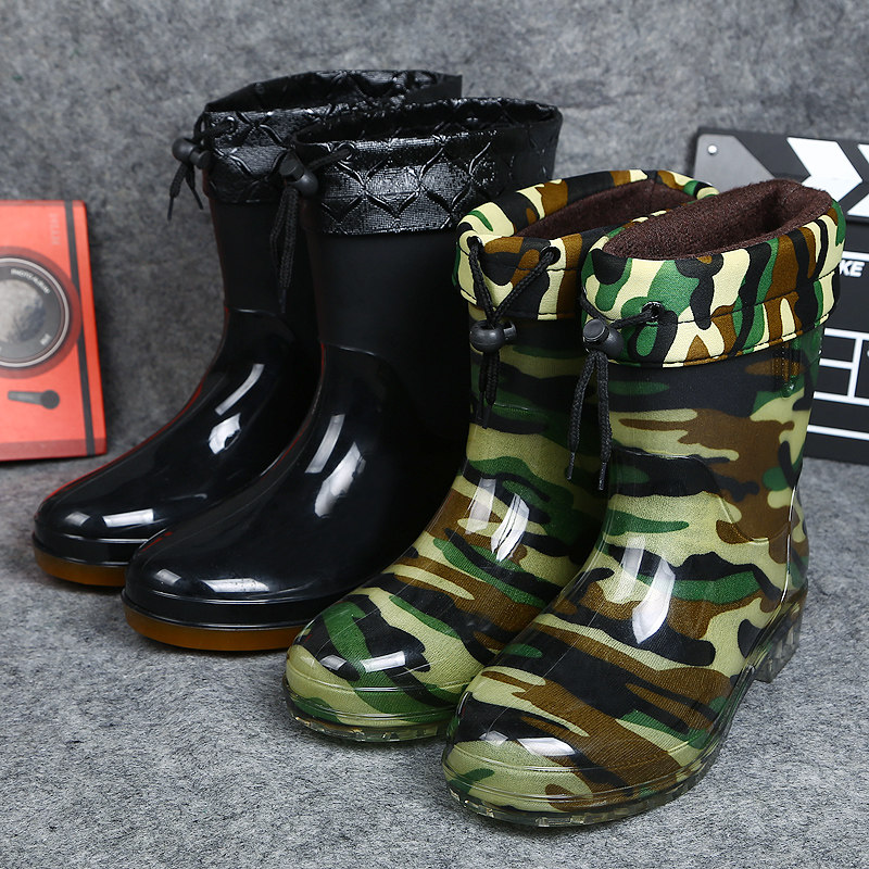 Chaussures - bottes caoutchouc homme pour printemps - semelle tendon - Ref 964835 Image 3
