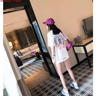 夏季 短袖 女装 纯棉情侣装 白色t恤女 Rouje 体恤美式 Dsyle潮牌25新款