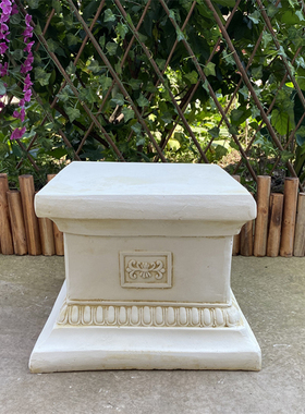 石粉落地装饰摆件欧式复古风