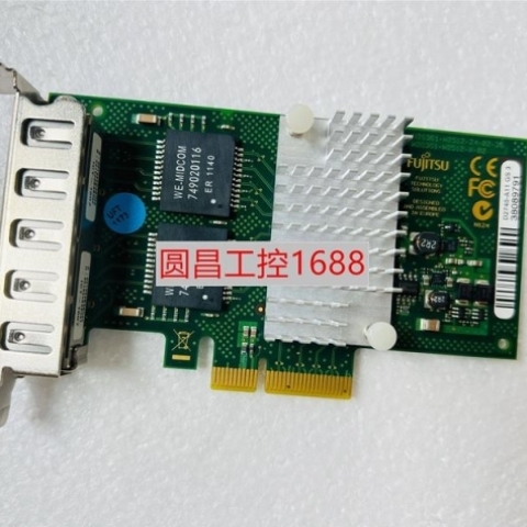 议价议价I340-T4 82580四口千兆 PCIE 以太网卡 Fujsu富士通D2745