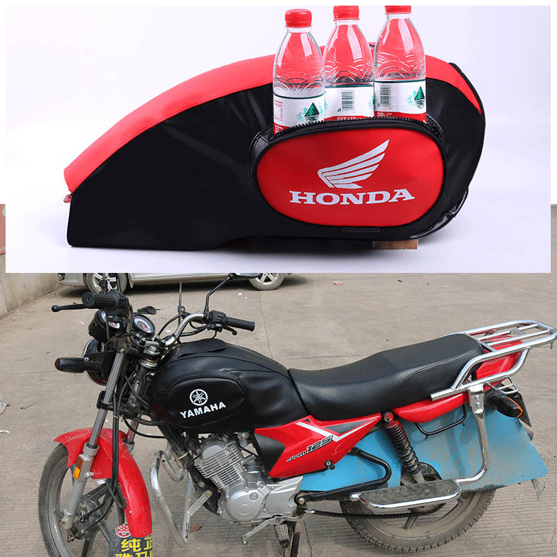 수익금은 YAMAHA JINAO JYM125-8 오토바이 연료 탱크 가방 커버 가죽 가방 라이더 가방 제작에 적합합니다