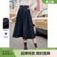 百图显瘦半身裙秋冬韩系简约高腰半身裙显瘦半截裙