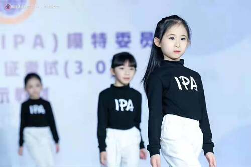 女童少儿模特形体t台走秀练功服