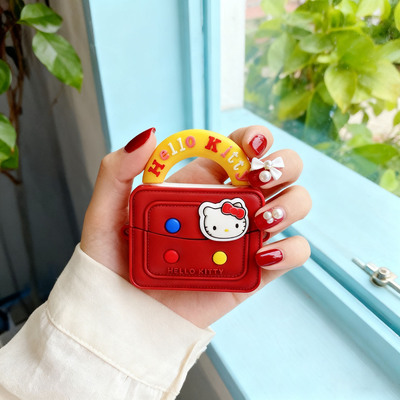 适用华为耳夹耳机freeclip2保护壳freebudspro4套freebuds6i蓝牙耳机套5i盒freebus4e硅胶pro3软se2kt猫挂饰