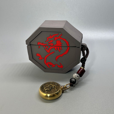 创意龙符适用于vivotws5保护套tws4壳vivo无线蓝牙耳机套iqoo tws1 air2 pro硅胶air3pro软tw4耳机3i盒tws3e