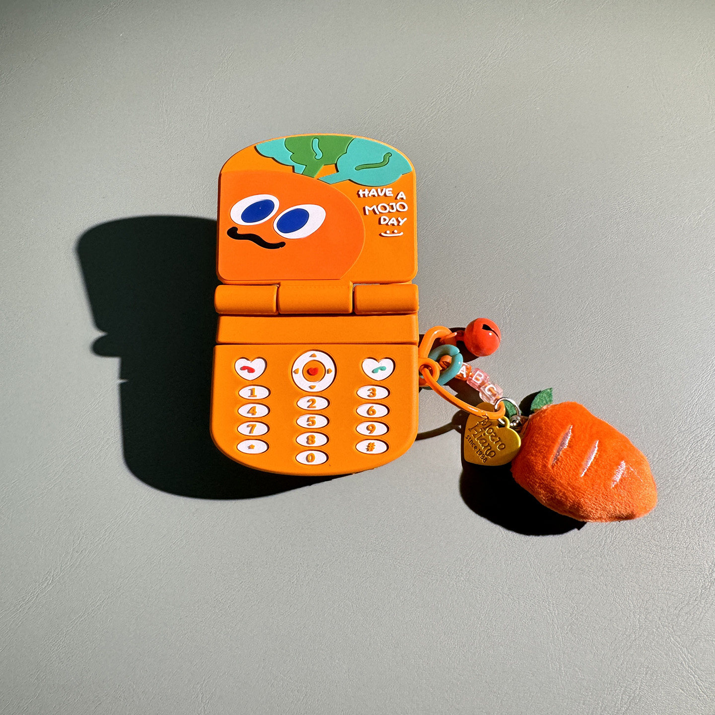 创意胡萝卜手机适用于baseus倍思m3s保护套m2s保护壳无线蓝牙耳机套可爱胡萝卜软壳硅胶m2spro