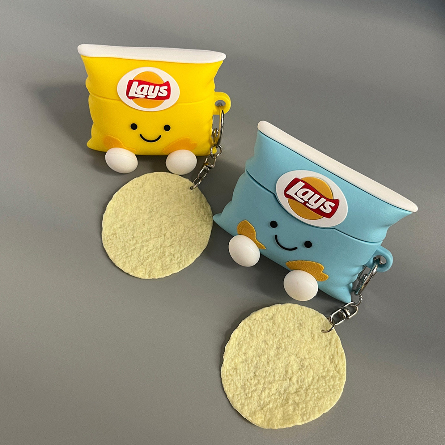 创意卡通薯片适用airpods4保护套苹果蓝牙耳机壳airpodspro2高级感airpodspro3蓝牙盒华强北7代air7防摔pro二