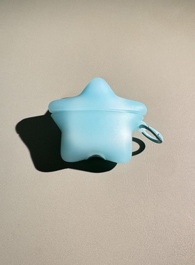 创意荧光星星适用oppoencoair4pro保护套OPPO ence free4保护壳蓝牙耳机套盒air4i壳free3硅胶air2pro软壳R4