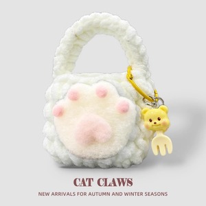 适用sony索爱GD35/31无线蓝牙耳机36保护套28软壳gk12新款SS-1收纳袋sr10卡通SL6毛绒挂件sl9潮sl3可爱防摔女