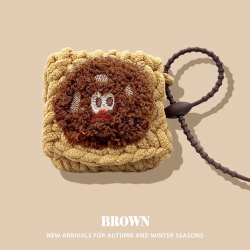 适用于BO beoplay EX丹麦蓝牙耳机保护套EQ降噪E8硅收纳包Beoplay ex保护壳毛绒醒狮Beoplayex耳机套B&O毛绒