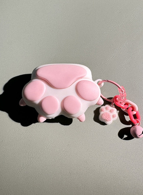 创意猫爪适用于vivotws5保护套tws4保护壳无线蓝牙耳机套iqoo tws1 air2 pro硅胶air3pro软tw4耳机盒tws3e壳