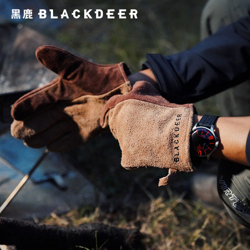 BLACKDEER黑鹿牛皮隔热手套