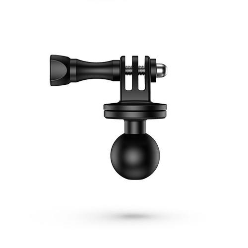 1英寸球头支架25mm金属球头转接360全景运动相机连接螺丝1/4配件