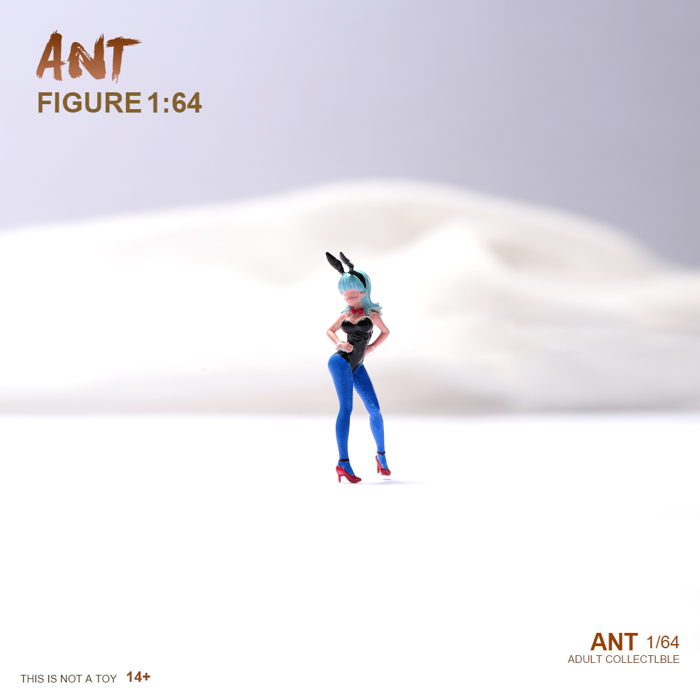 1/64兔女郎车模树脂小人偶微拍